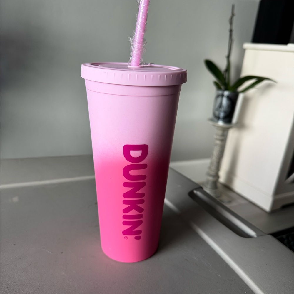 NWT Dunkin Pink Tumbler